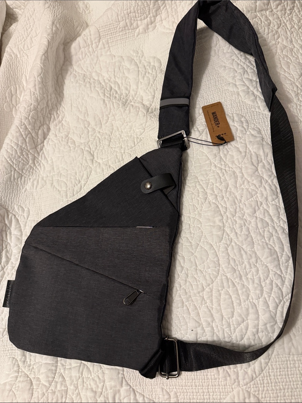 Wander Gray Anti-theft Travel Bag